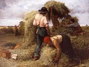 Julien  Dupre The Second Crop oil painting reproduction